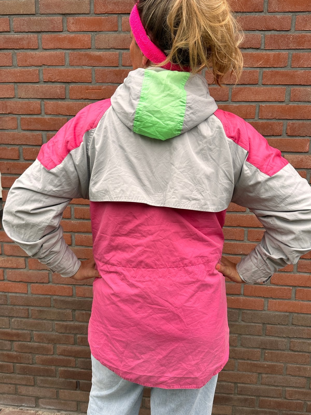 Vintage skijas dames neon, Ophalen of Verzenden, Zo goed als nieuw, Jack