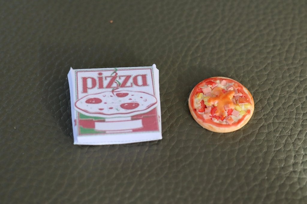 Pizza in doos., Ophalen of Verzenden, Nieuw, Gebruiksvoorwerp