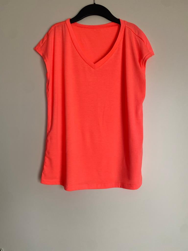 Shein shirt, Maat 38/40 (M), Nieuw, Oranje, Ophalen of Verzenden