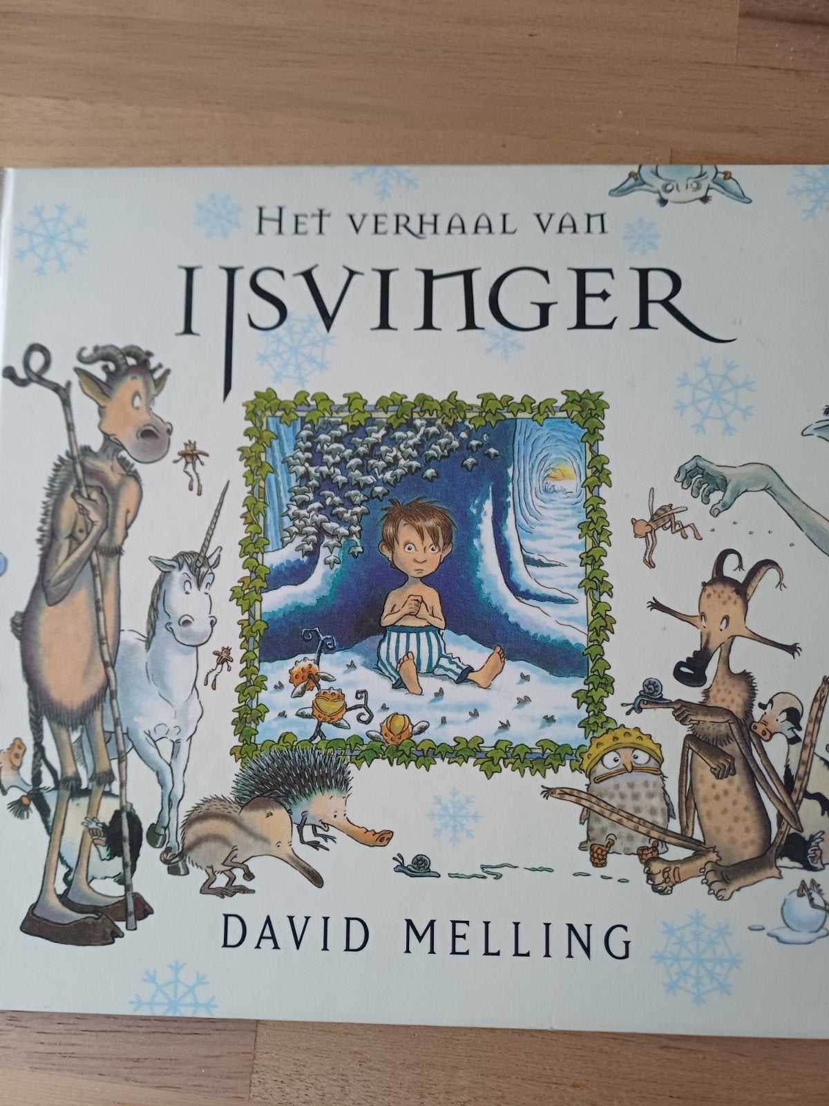 het verhaal  van ijsvinger. David Melling, Gelezen, Ophalen of Verzenden, David Melling, Fictie