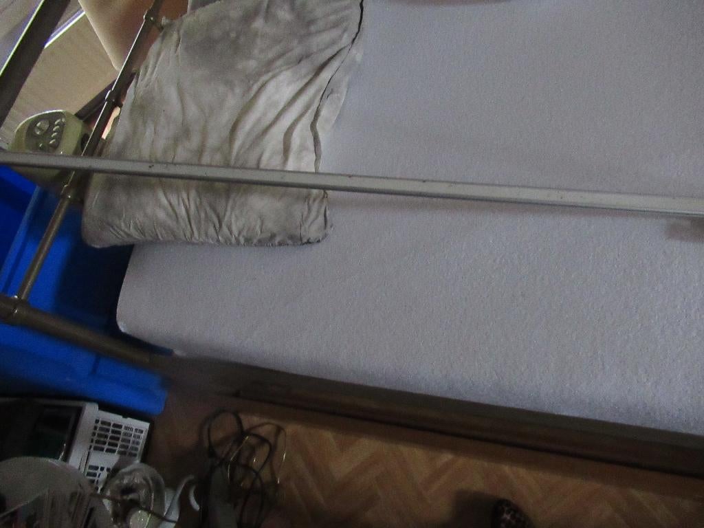 1 x KLITTENBAND GORDIJNRAILS (vouwgordijn), Ophalen, Voor vouwgordijn, 100 tot 150 cm, Wit