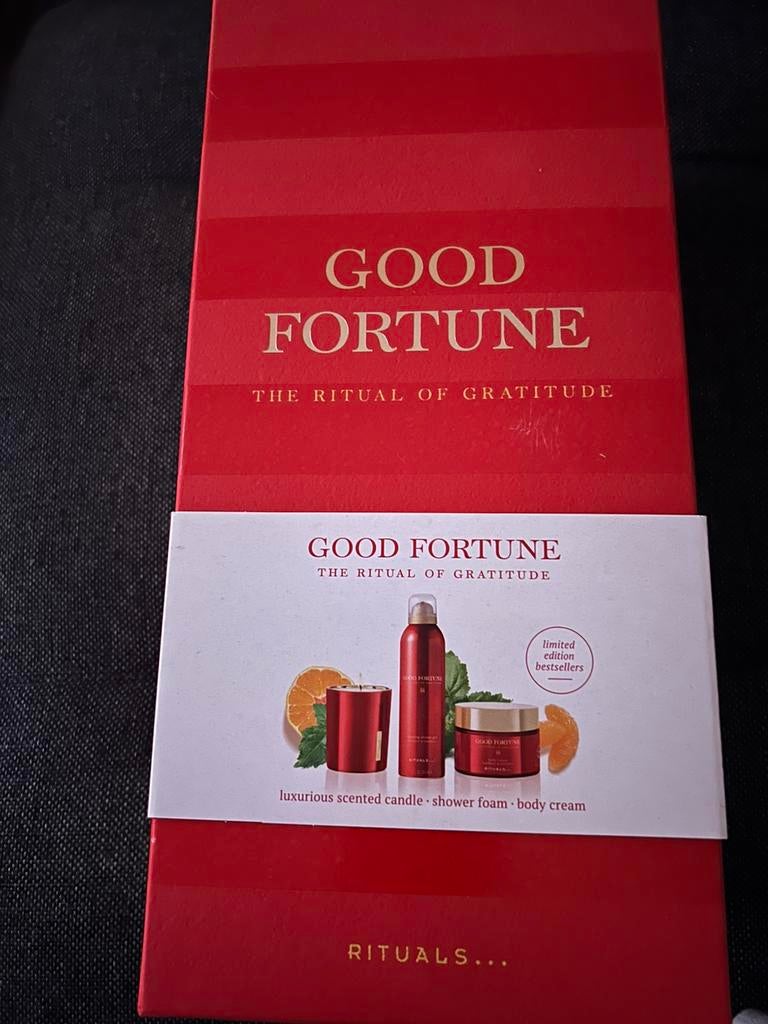 Good Fortune giftset, Sieraden, Tassen en Uiterlijk, Uiterlijk | Lichaamsverzorging, Ophalen of Verzenden, Nieuw, Bad & Douche