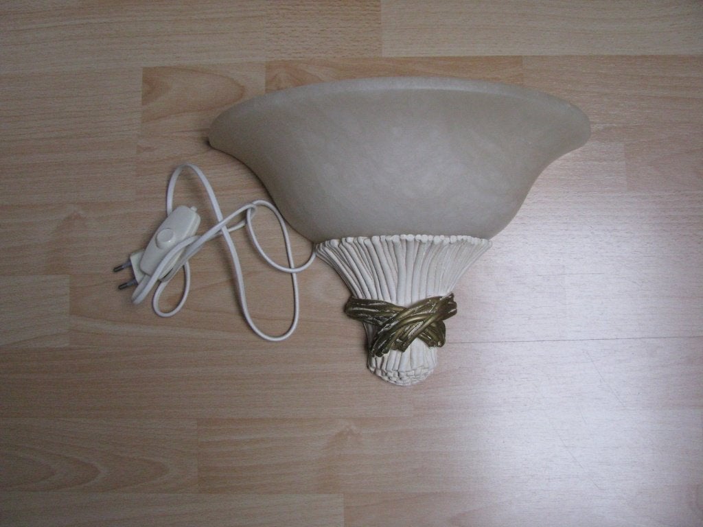 z.g.a.n. mooie wandlamp van Albast, Ophalen of Verzenden, Zo goed als nieuw