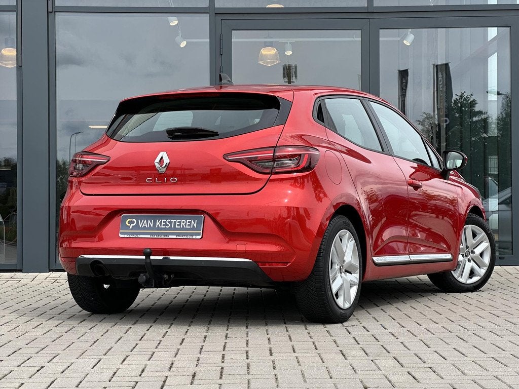 RENAULT Clio 1.0 TCe 100pk Bi-Fuel Zen | Trekh. | LED | Carp, 49 €/maand, Origineel Nederlands, Bedrijf, Handgeschakeld