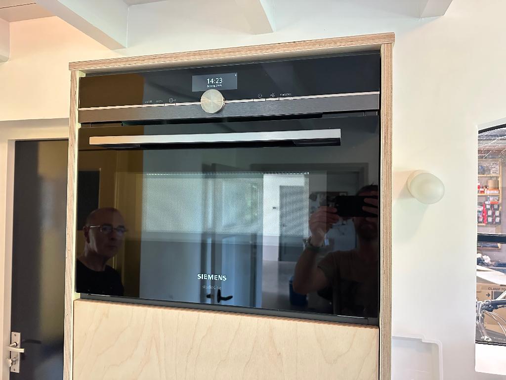 Siemens studioLine Combimagentron CM836GN6, Witgoed en Apparatuur, Ovens, Ophalen, 45 tot 50 cm, 60 cm of meer, Siemens