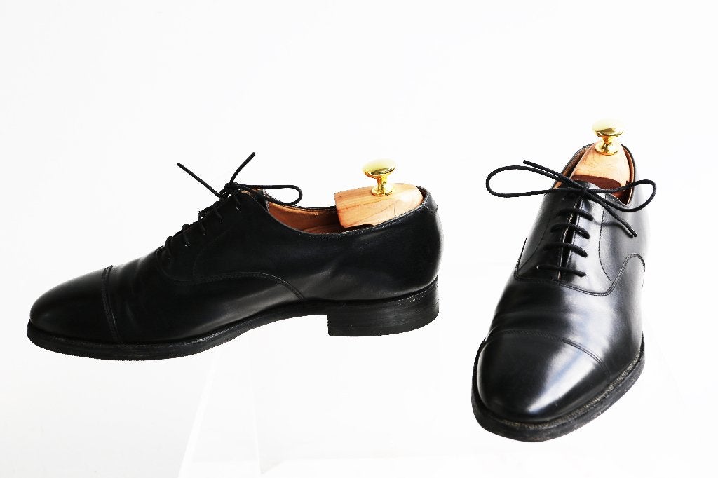 Crockett & Jones Fitzroy for Shipton & Heneage in 7 E = 41, Zwart, Ophalen of Verzenden, Zo goed als nieuw, Crockett & Jones