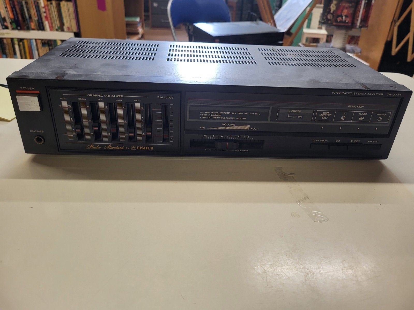 Integrated Stereo Amplifier CA-223R, Overige merken, Kringloop Laares, Ophalen of Verzenden, Minkmaatstraat 126