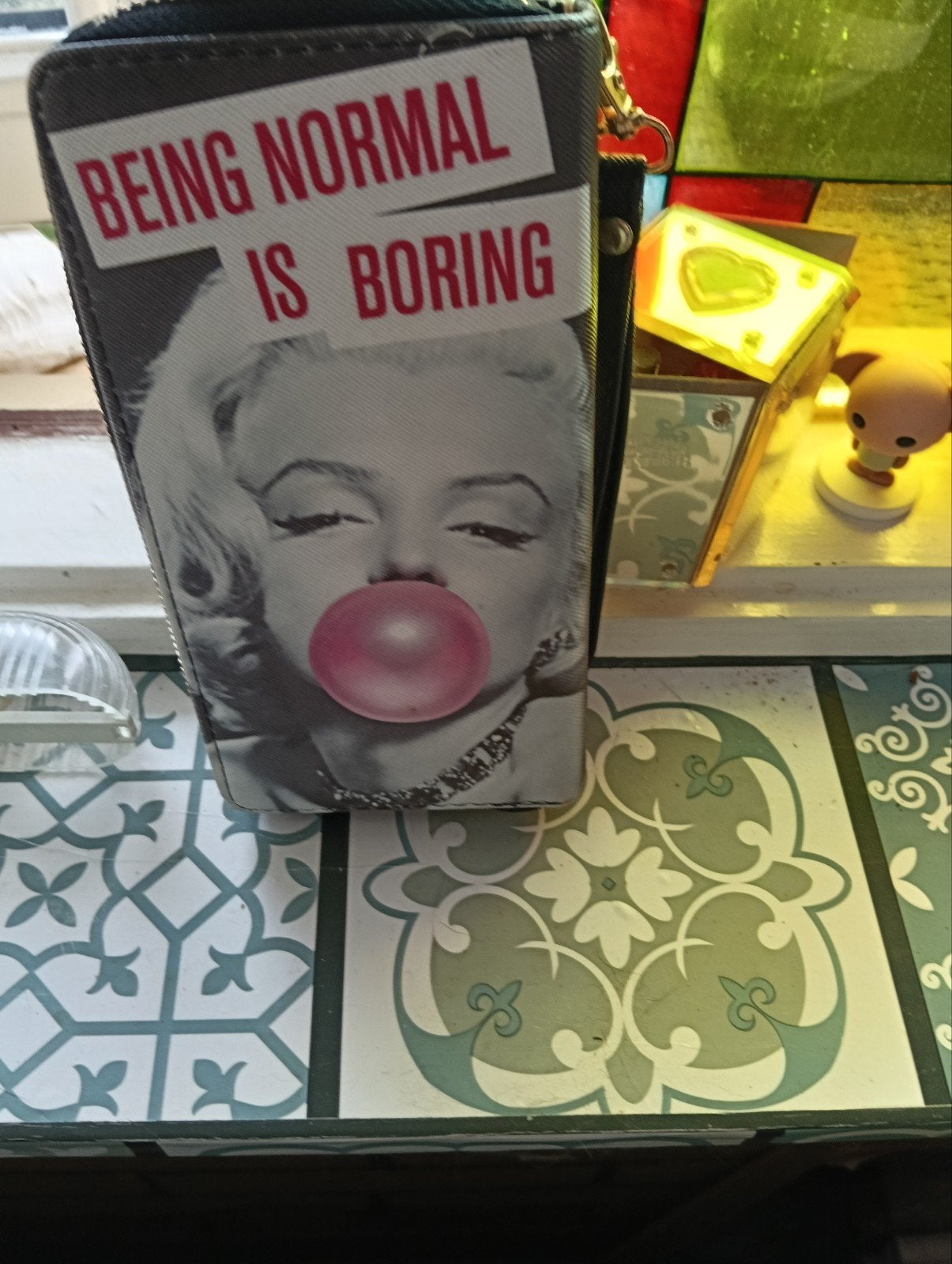 Marilyn Monroe portomonee, Ophalen, Gebruikt