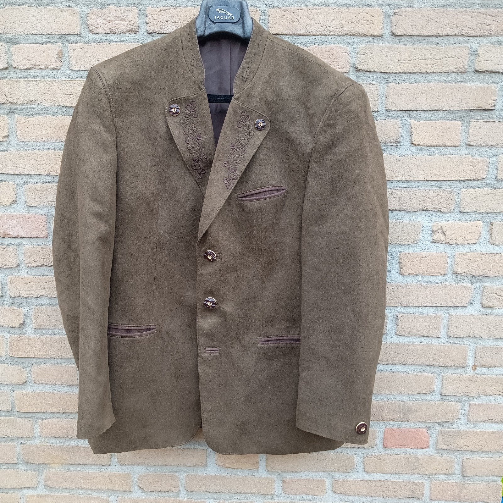 Trachten janker colbert jack blazer maat 52 L Oktoberfest, Ophalen of Verzenden, Zo goed als nieuw, Maat 52/54 (L), Overige thema's