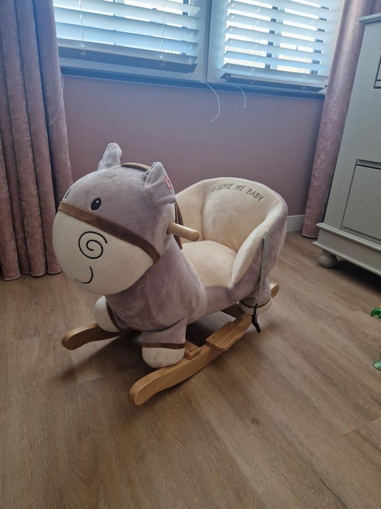 Hobbelpaard (ezel) met geluidsoor., Kinderen en Baby's, Ophalen