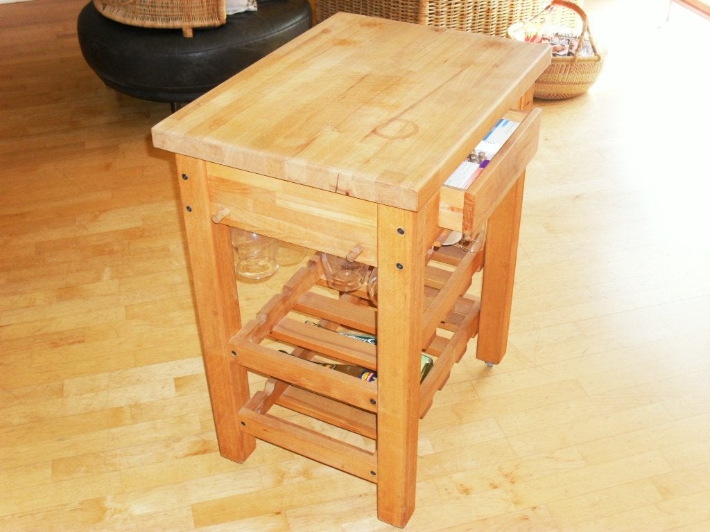 Hakblok, Ophalen, Hout, Zo goed als nieuw, Overige merken