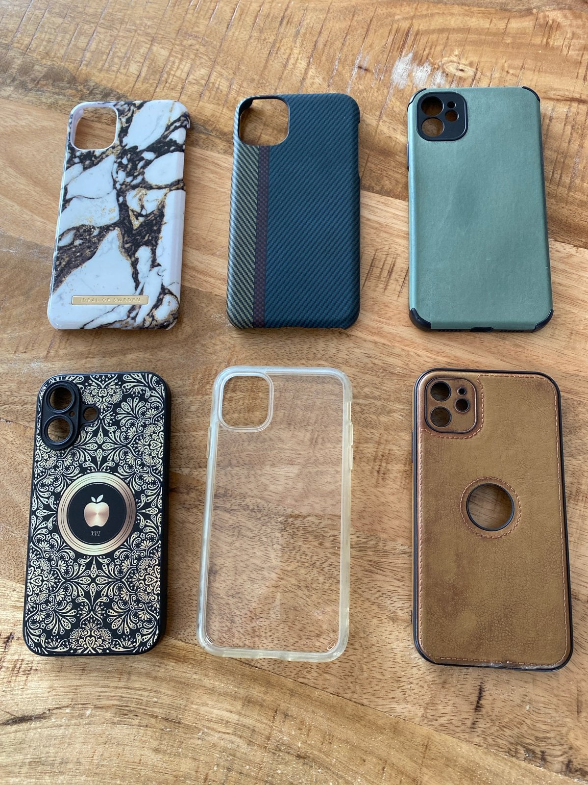 Diverse iPhone  hoesjes - Verschillende modellen en stijlen, Kunststof, Gebruikt, IPhone XR, Ophalen of Verzenden