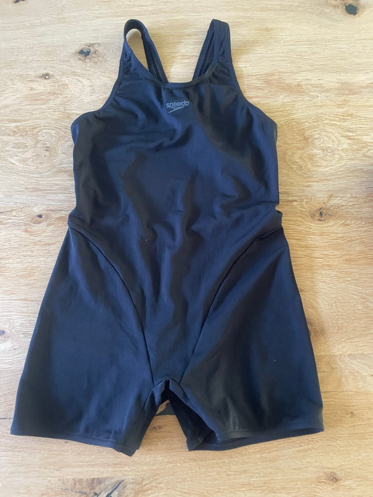 Speedo Endurance badpak met pijpjes - Maat 176 (15-16 jaar), Ophalen of Verzenden, Gedragen, Zwart, Badpak