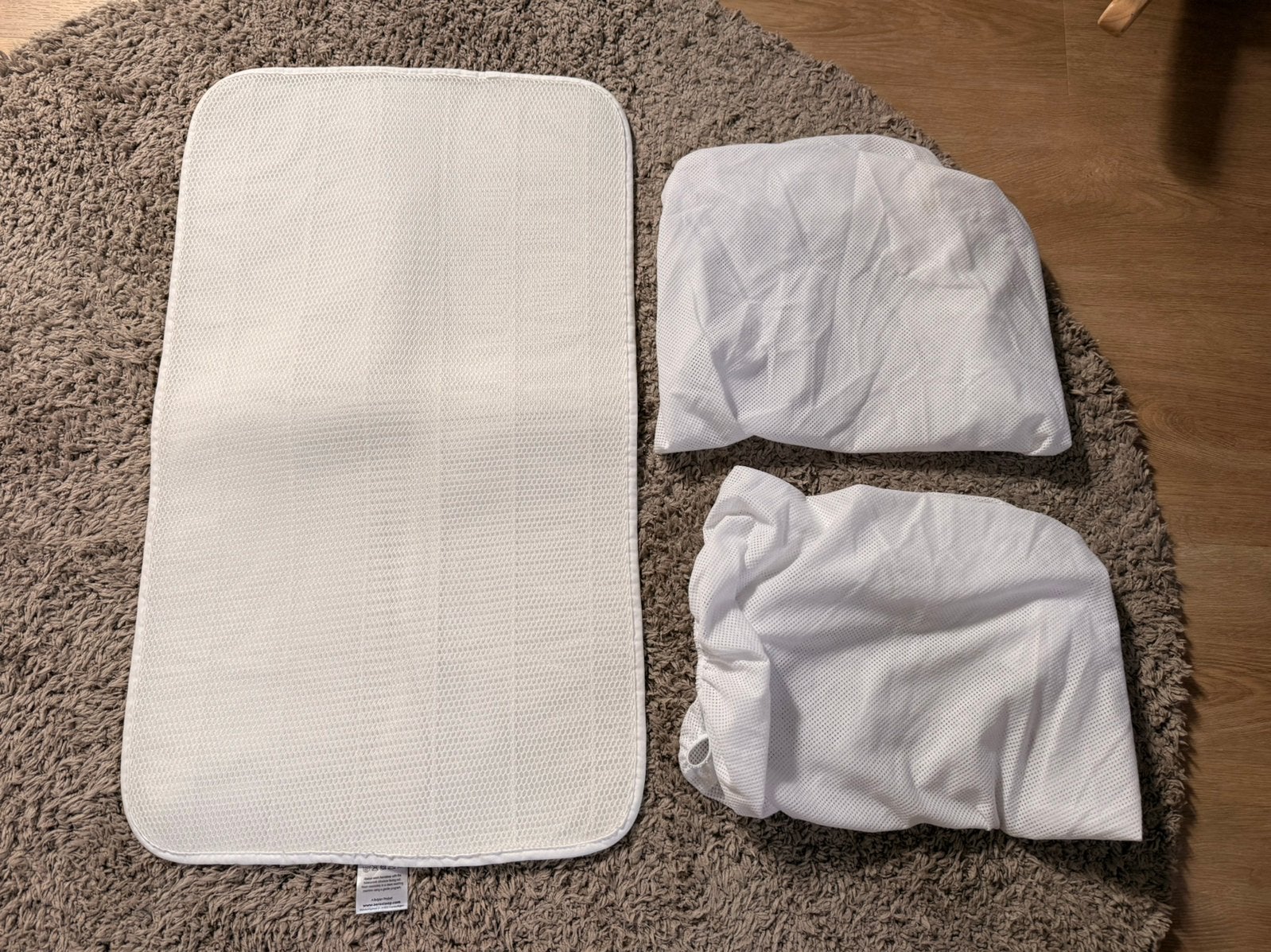 Aerosleep topper met 2 hoeslakens voor wieg co sleeper, Jongetje of Meisje, Wit, Overige typen, Ophalen of Verzenden