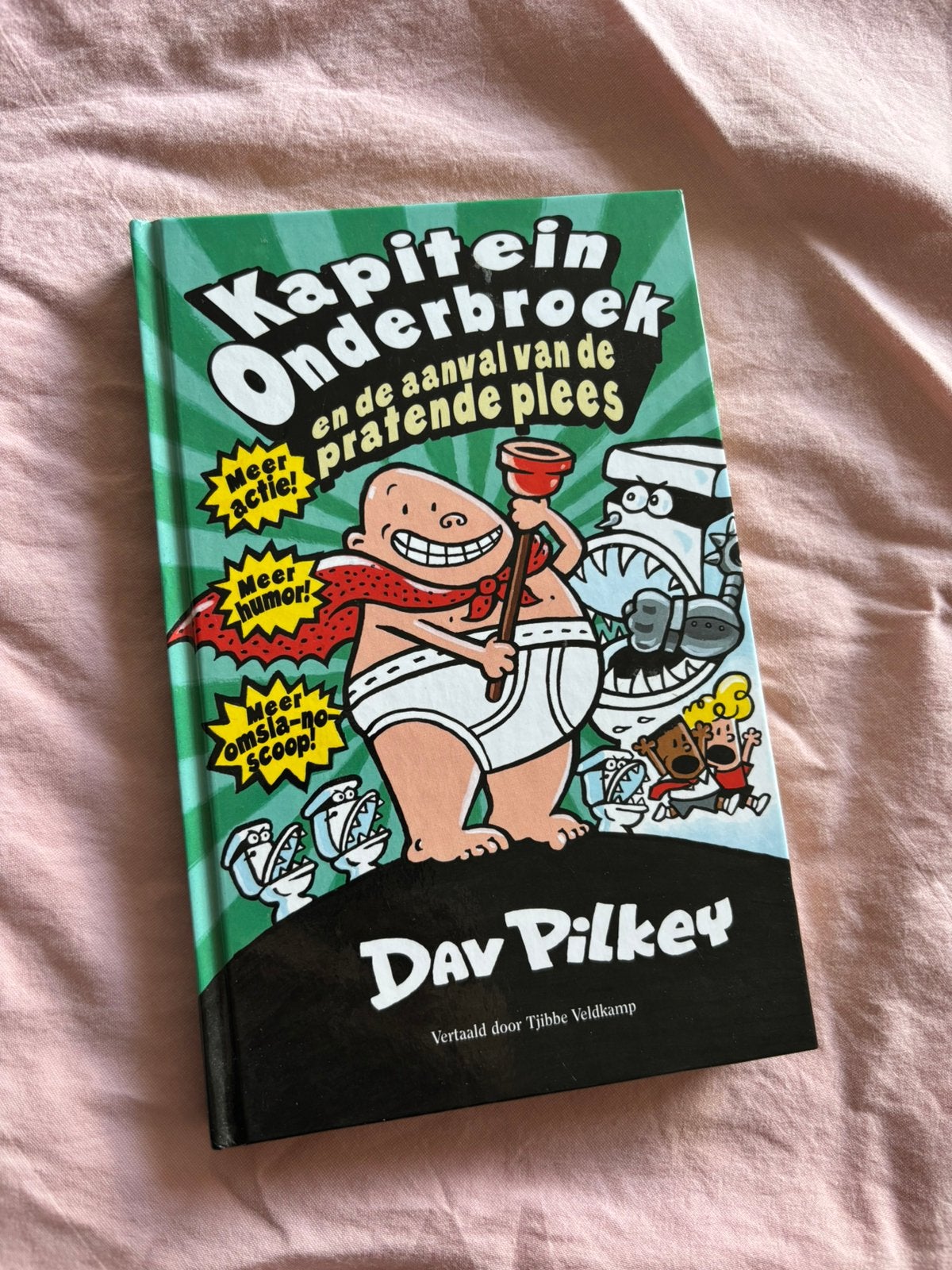 Kapitein Onderbroek, Ophalen of Verzenden, Zo goed als nieuw, Cartoons