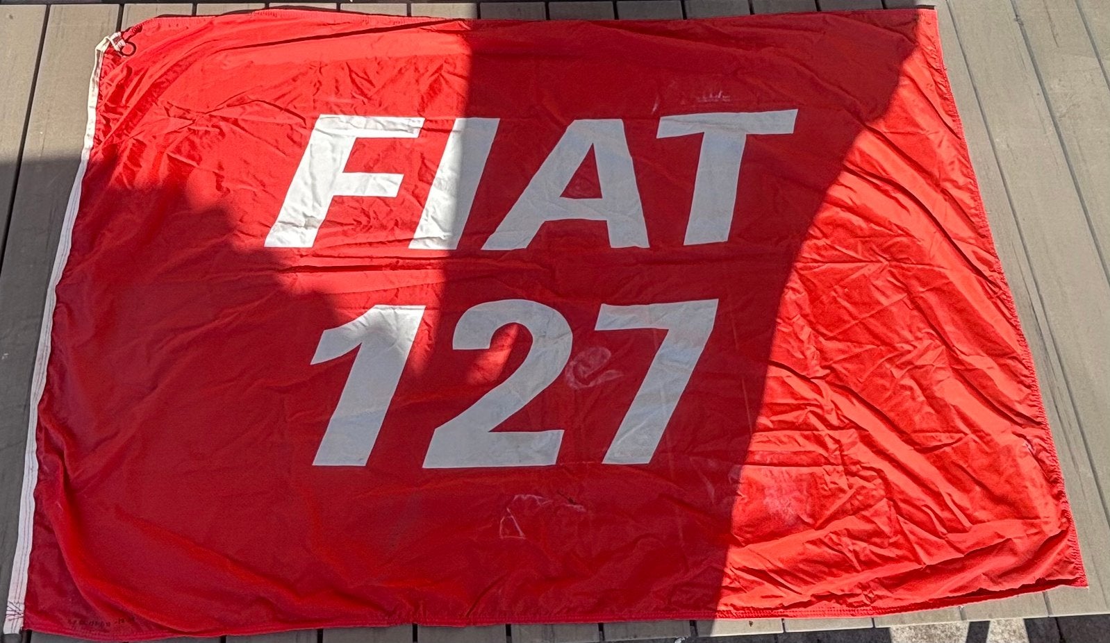 Fiat 127 dealer vlag, Gebruikt, Fiat, Italpartsenzo@gmail.com, 4515AK