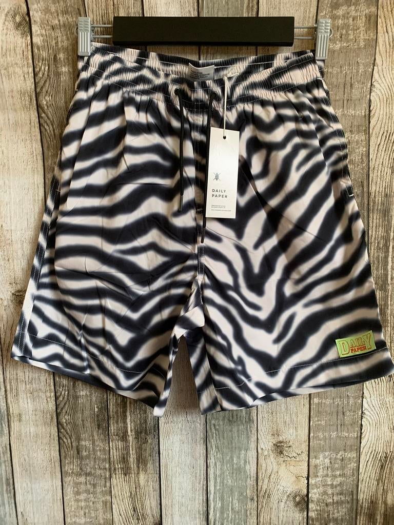 Gave nieuwe zwemshort van Daily Paper (Maat M), Kleding | Heren, Badmode en Zwemkleding, Zwemshort, Maat 48/50 (M), Zwart, Verzenden