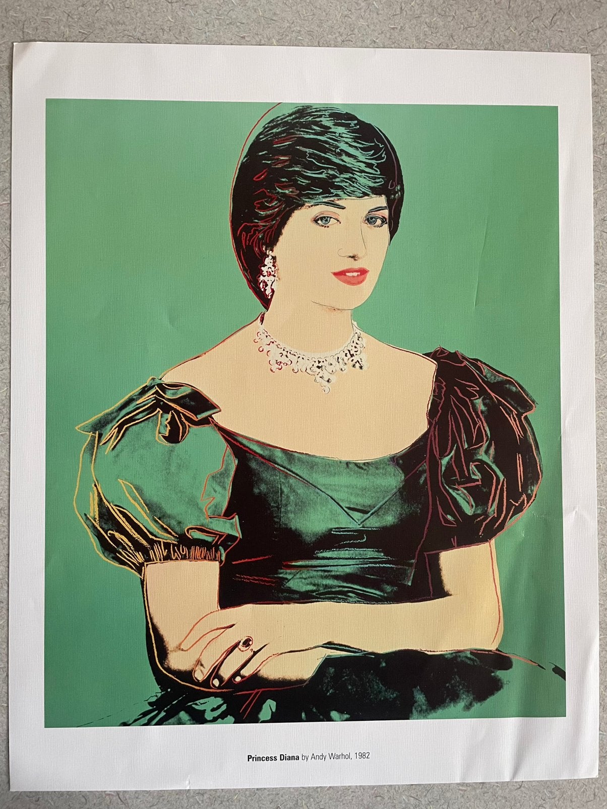 ~.~ Andy Warhol’s prinses Diana ~ El Mundo ~.~, Verzamelen, Rechthoekig Staand, Ophalen of Verzenden, Zo goed als nieuw, A1 t/m A3