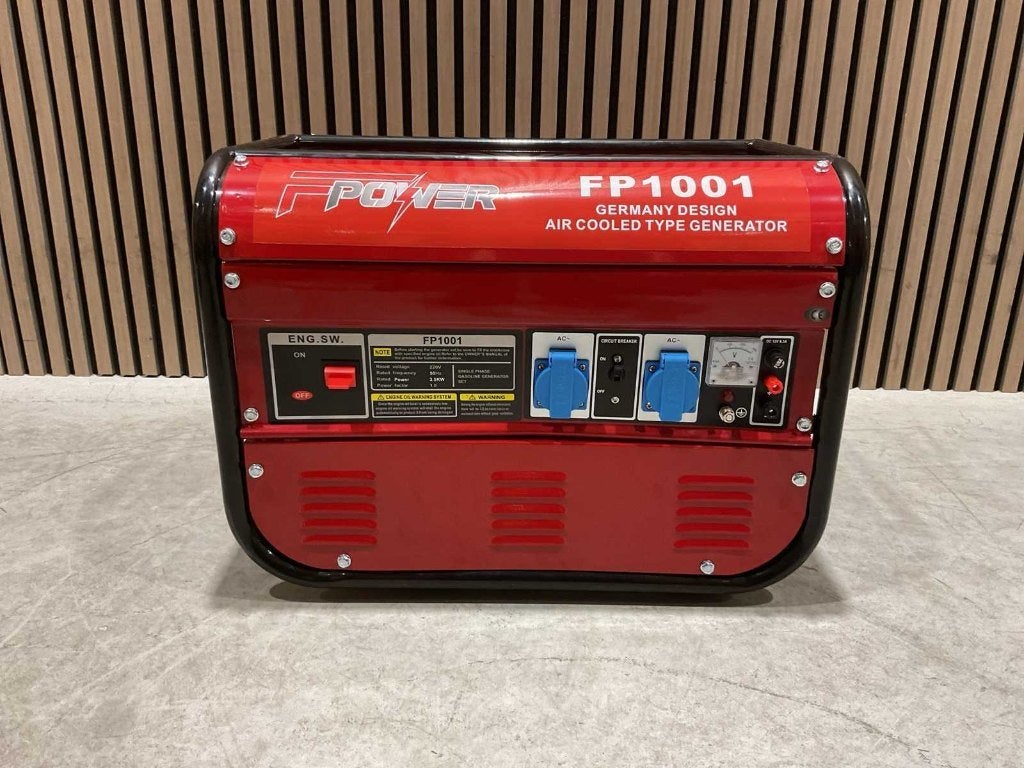 Fpower Benzine stroomgenerator Twee modellen‼️, Ophalen, Nieuw, Minder dan 5 kVA, Benzine
