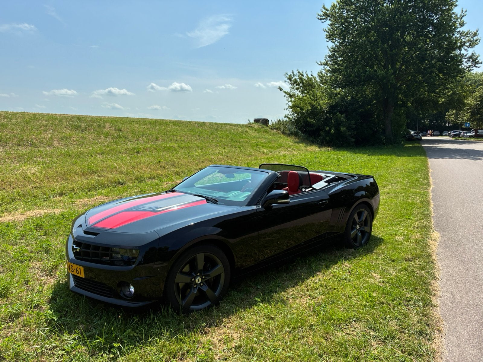 Hele dikke Chevrolet CAMARO 2013 Zwart SS, Automaat, Achterwielaandrijving, 405 pk, 4 stoelen