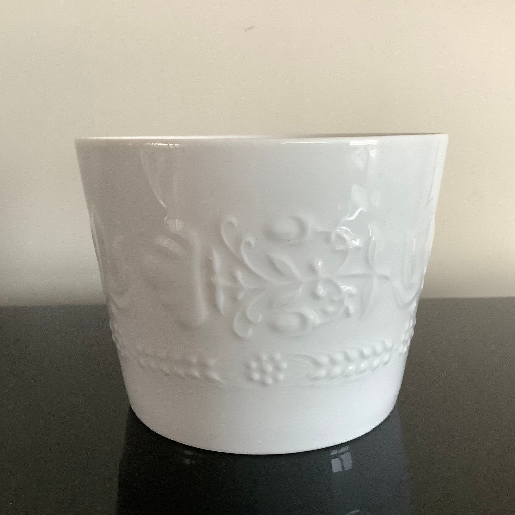 Bona witte porseleinen (boter)pot Seltmann Weiden Bavaria, Ophalen of Verzenden, Huis en Inrichting