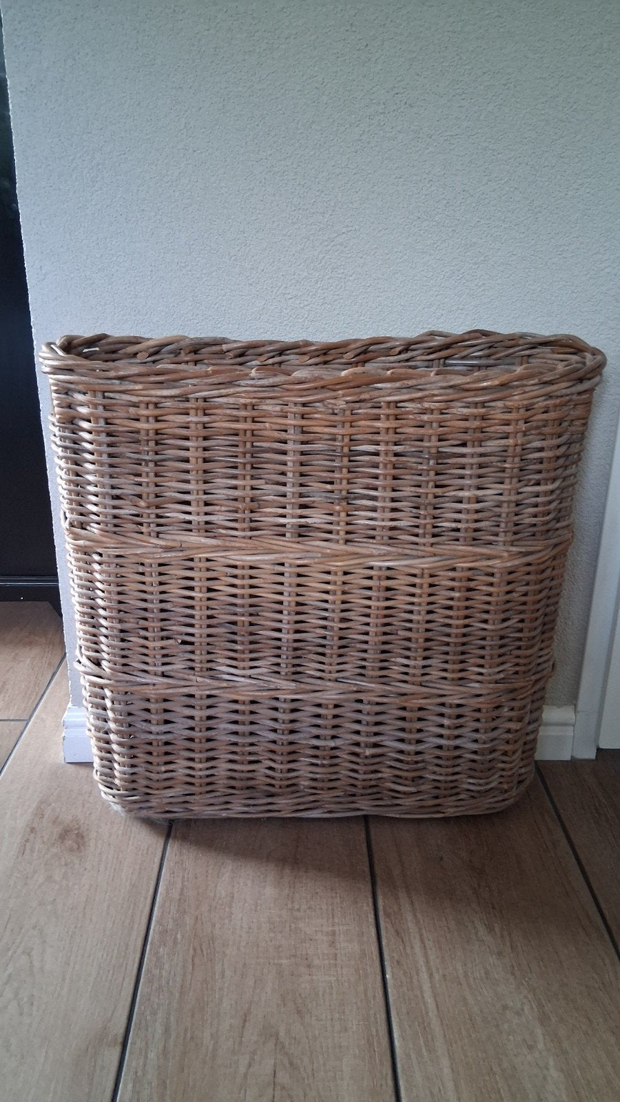 Rotan rieten paraplumand - 55x55x15 cm, Huis en Inrichting, Ophalen, Gebruikt, Riet