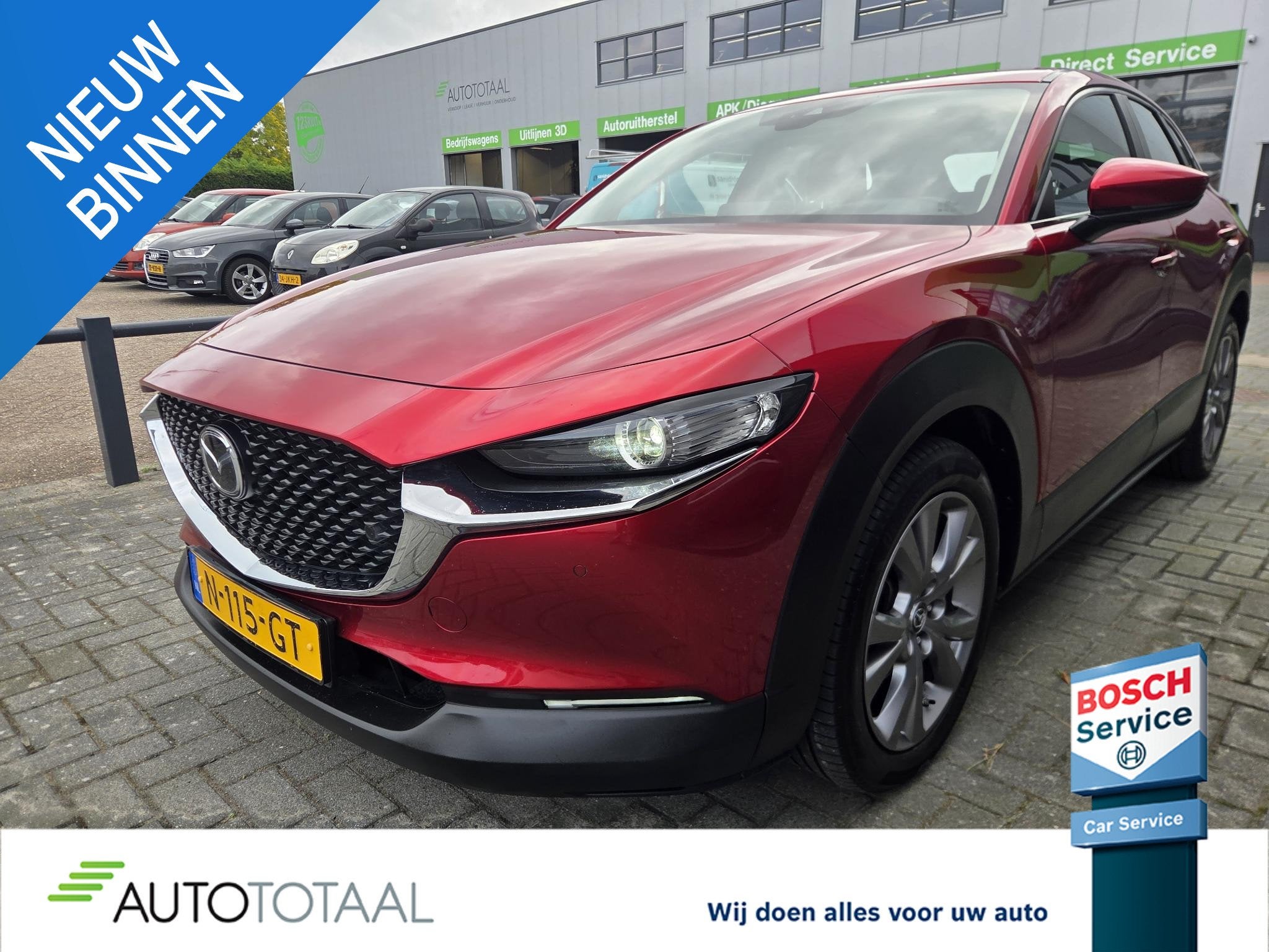Mazda CX-30 2.0 e-SkyActiv-X M Hybrid Comfort Stoel+Stuur ve, 1998 cc, Stof, Euro 6, Origineel Nederlands