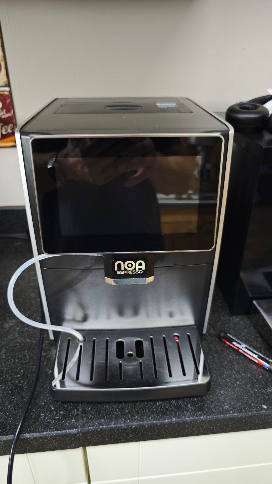 Hipresso espressomachine met garantie!, Ophalen, Afneembaar waterreservoir, Dereparatiewinkel.nl, Espresso apparaat