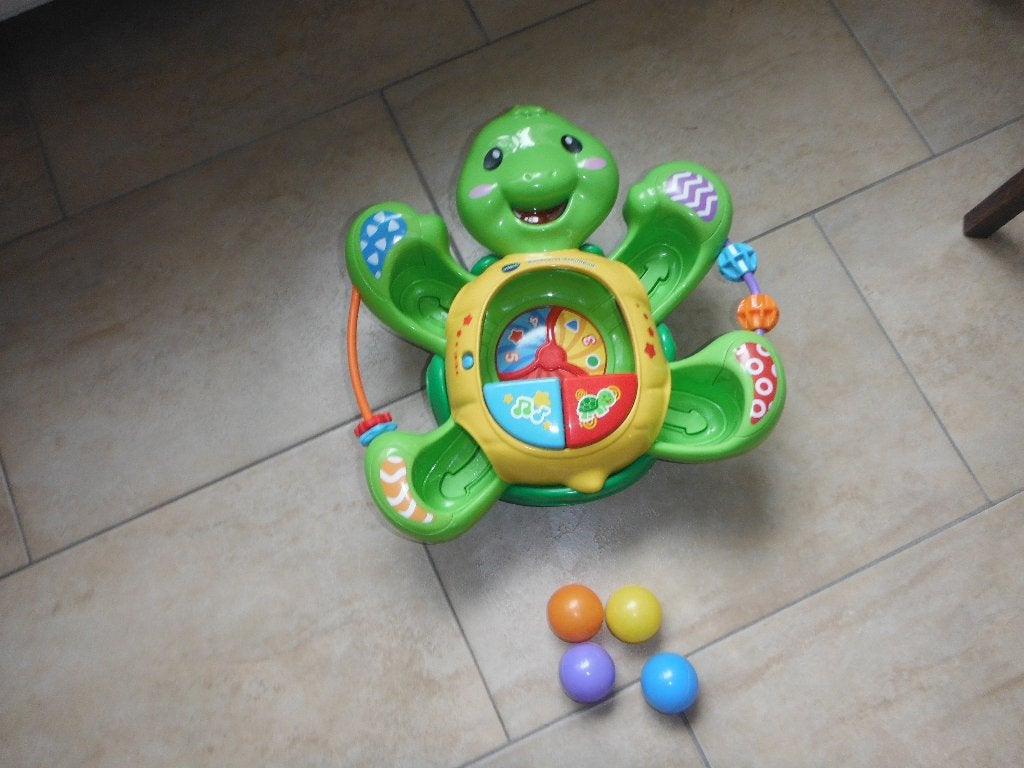 vtech interactiev schildpad heel erg leuk, Ophalen, Zo goed als nieuw, 6 maanden tot 2 jaar