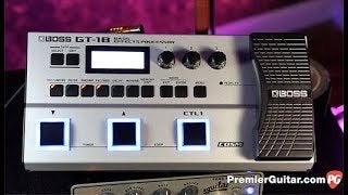 Boss GT-1B Bass Multi-effect Processor, Ophalen of Verzenden, Gebruikt, Delay of Echo