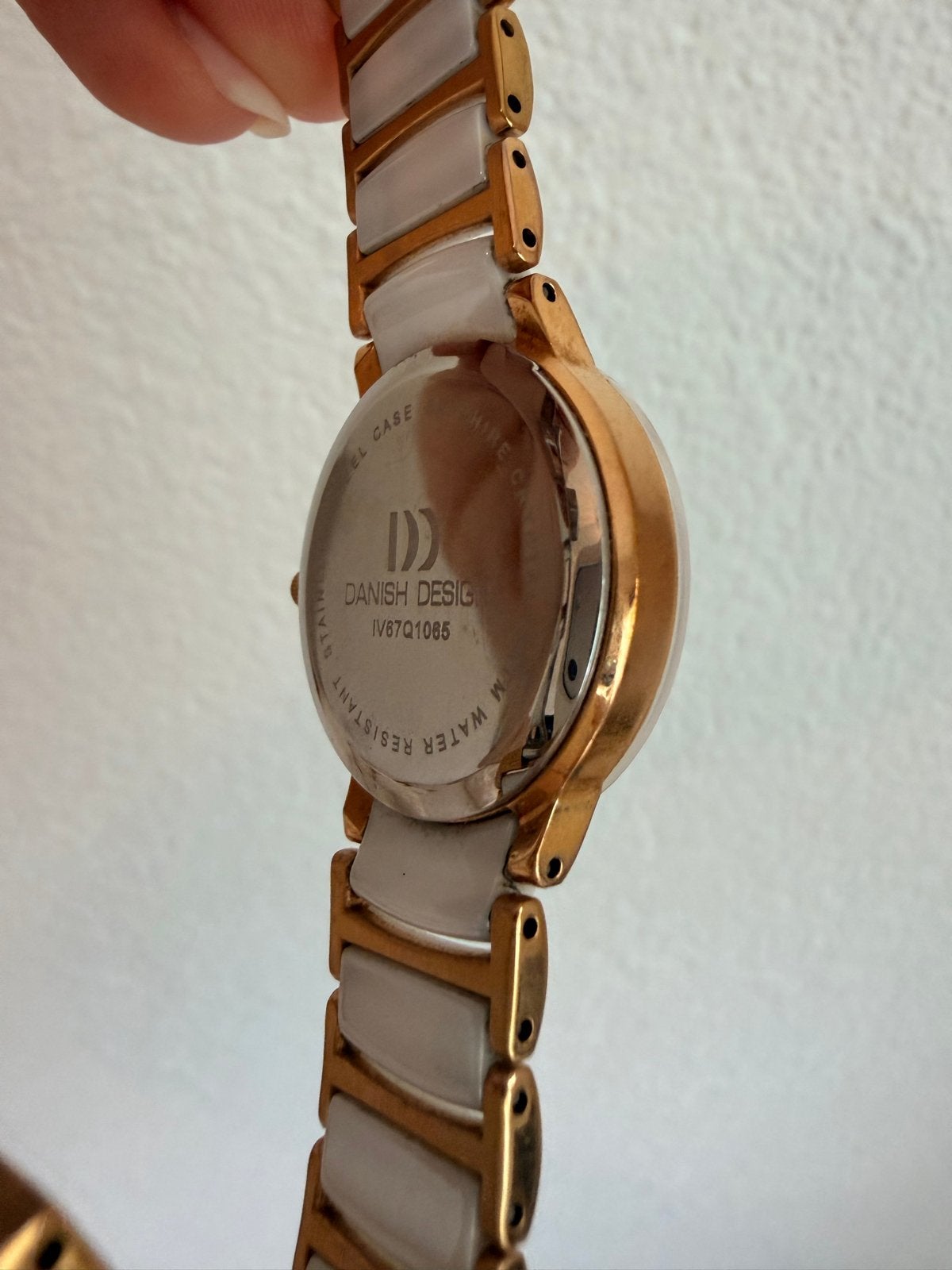 Danish Design horloge - Batterij moet vervangen worden, Sieraden, Tassen en Uiterlijk, Overige merken, Gebruikt, Staal, Polshorloge
