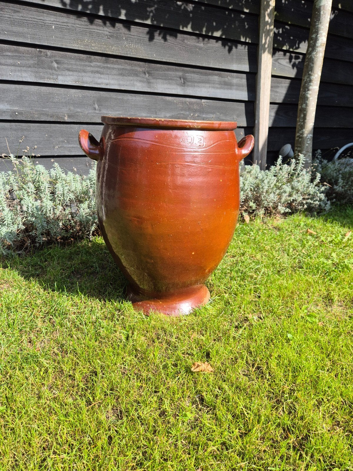 Keulse pot 50cm hoog, Ophalen, Rond, Steen