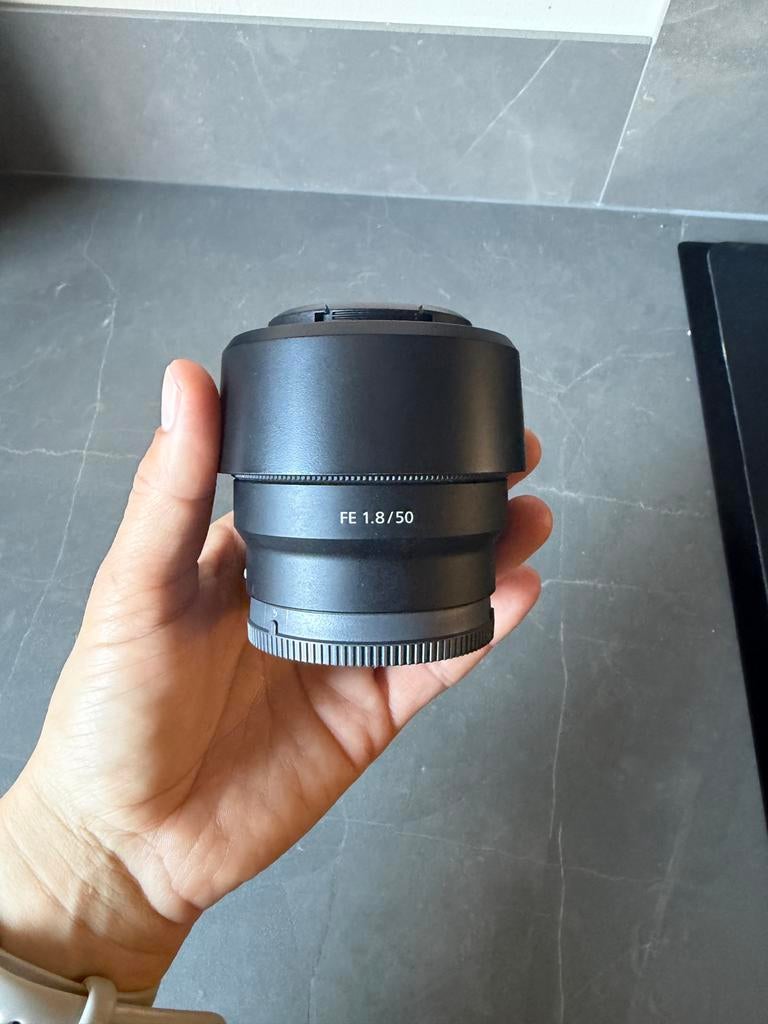 Sony FE 1.8/50 E-mount lens, Ophalen of Verzenden, Gebruikt, 50 tot 60 mm, Overige typen