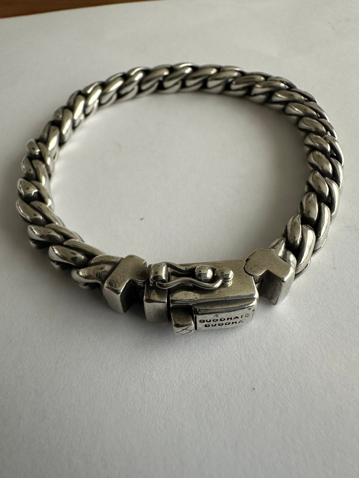 Buddha to Buddha armband Carmen, Ophalen of Verzenden, Gebruikt, Zilver