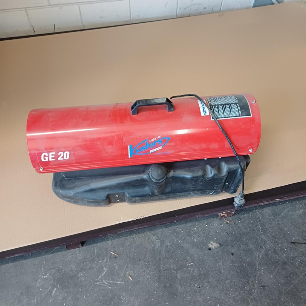 Hetelucht kanon, Ophalen, 30 tot 80 cm, Kachel, Zo goed als nieuw