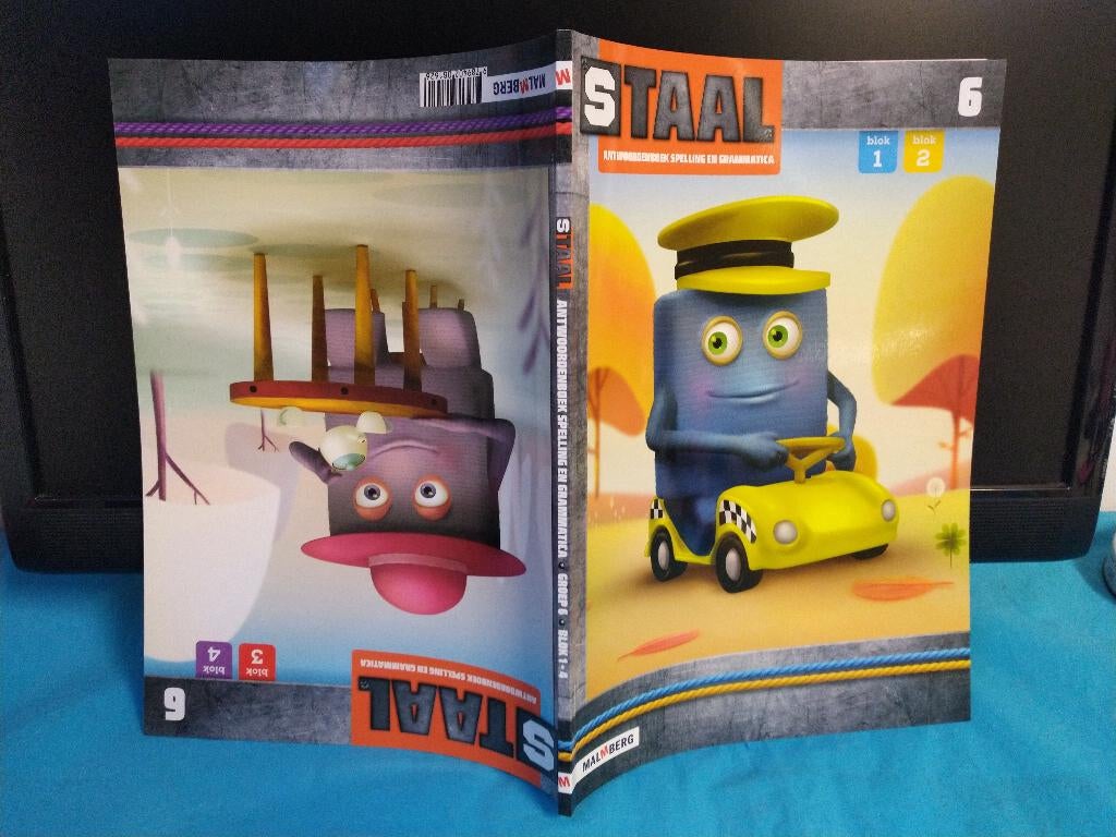 Staal 2 Spelling - Groep 6 - Antwoordenboek Blok 1 t /m 4., Ophalen of Verzenden, Nieuw, Overige niveaus, Nederlands