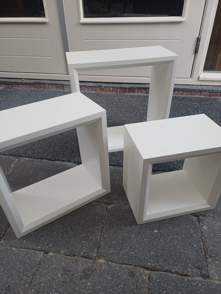 Wandkubussen, Huis en Inrichting, Woonaccessoires | Wandplanken en Boekenplanken, Ophalen of Verzenden, Gebruikt