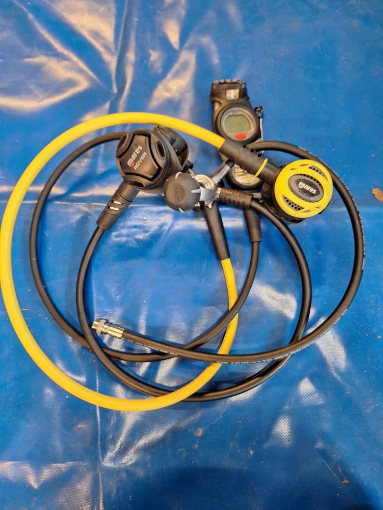 Mares automaten set R2S  Rover puk computer, Watersport en Boten, Ophalen of Verzenden, Zo goed als nieuw, Duikcomputer