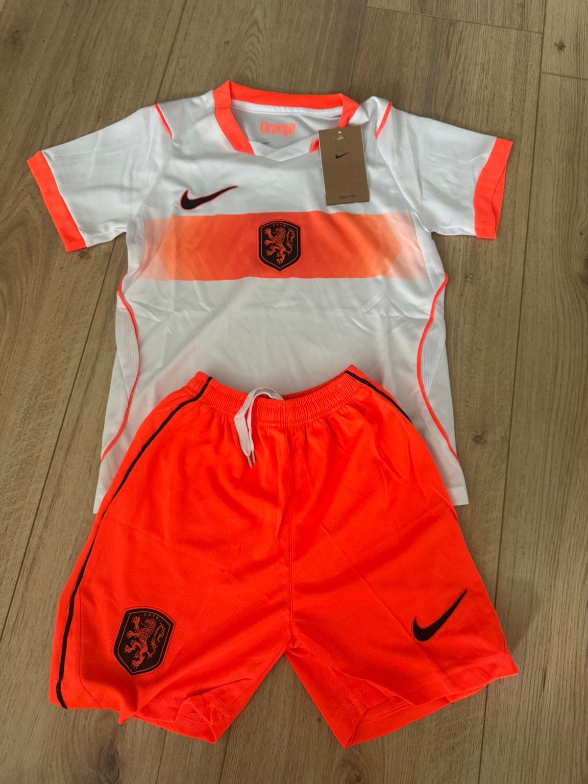 Nederlands Elftal Set 116/122/134/140/146, Maat XS of kleiner, Ophalen of Verzenden, Zo goed als nieuw, Set