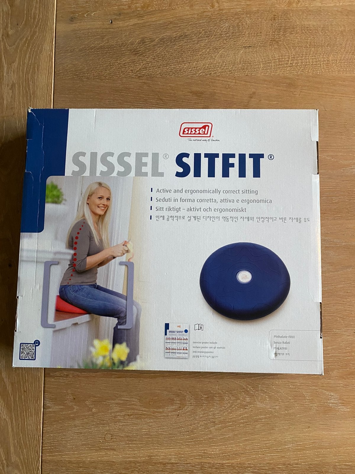 Sissel Sitfit wiebelkussen 36 cm Zwart, Ophalen of Verzenden, Nieuw, Rug, Overige typen