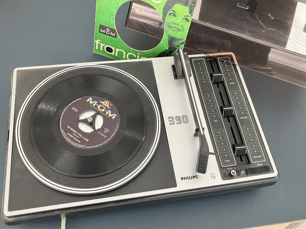 Philips platenspeler jaren zeventig, Ophalen of Verzenden, Gebruikt, Platenspeler, Philips