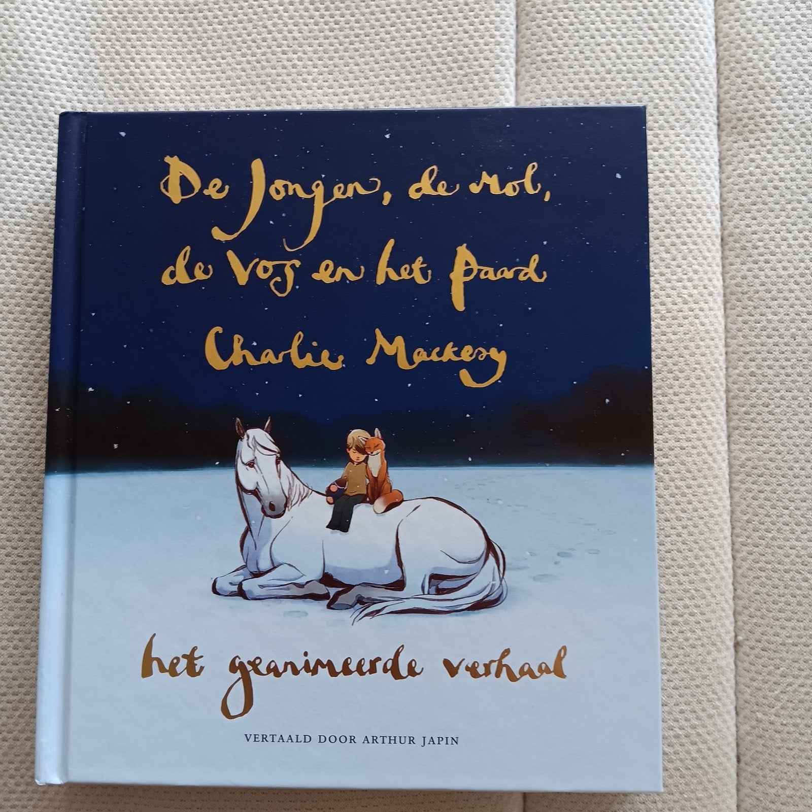 De Jongen, de Mol, de Vos en het Paard -Geanimeerde Verh, Ophalen of Verzenden, Nieuw, Charlie Mackesy, Fictie algemeen