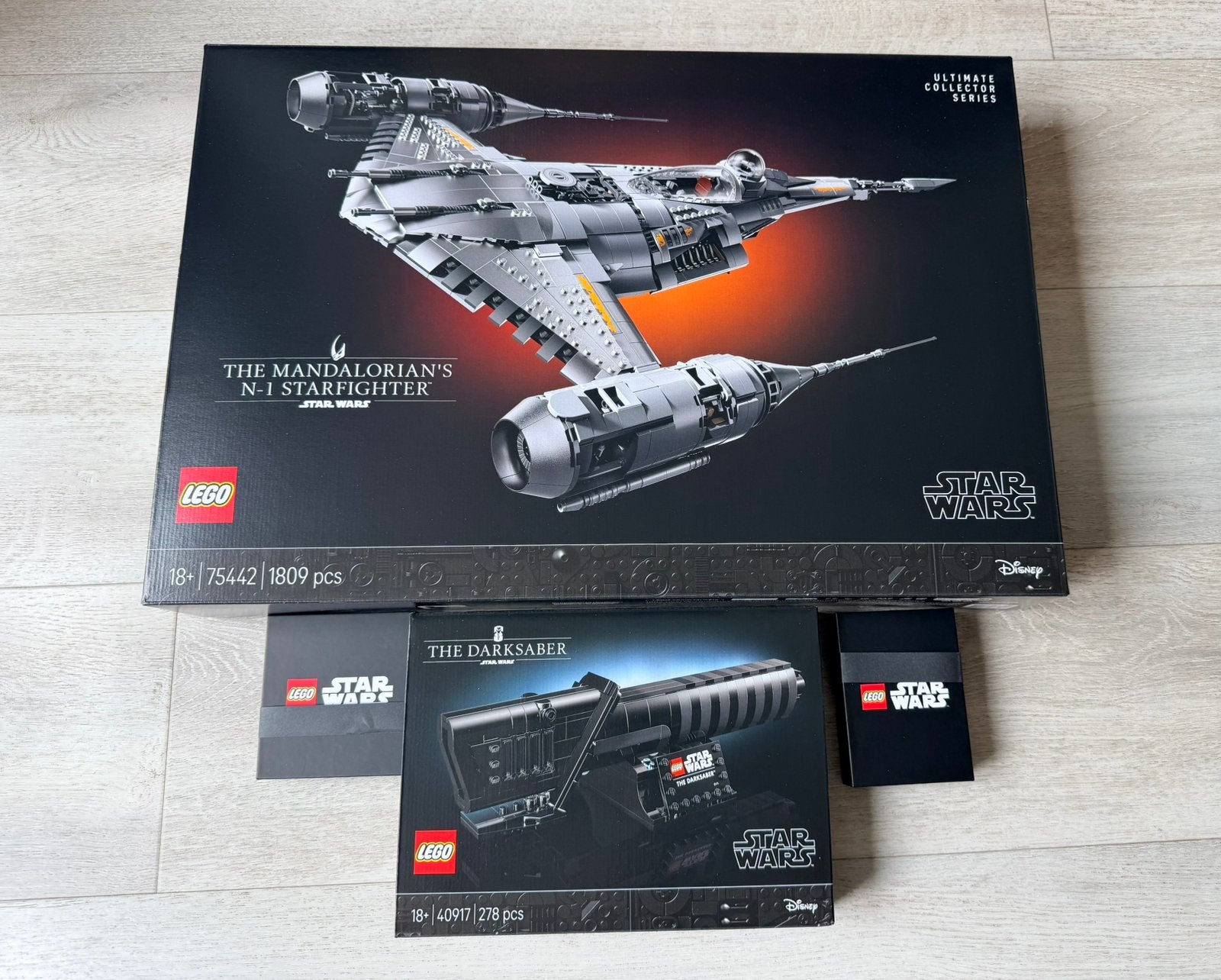 LEGO UCS N-1 Starfighter + Darksaber + exclusieve Insiders, Star Wars, Compleet, Lego, Nieuw