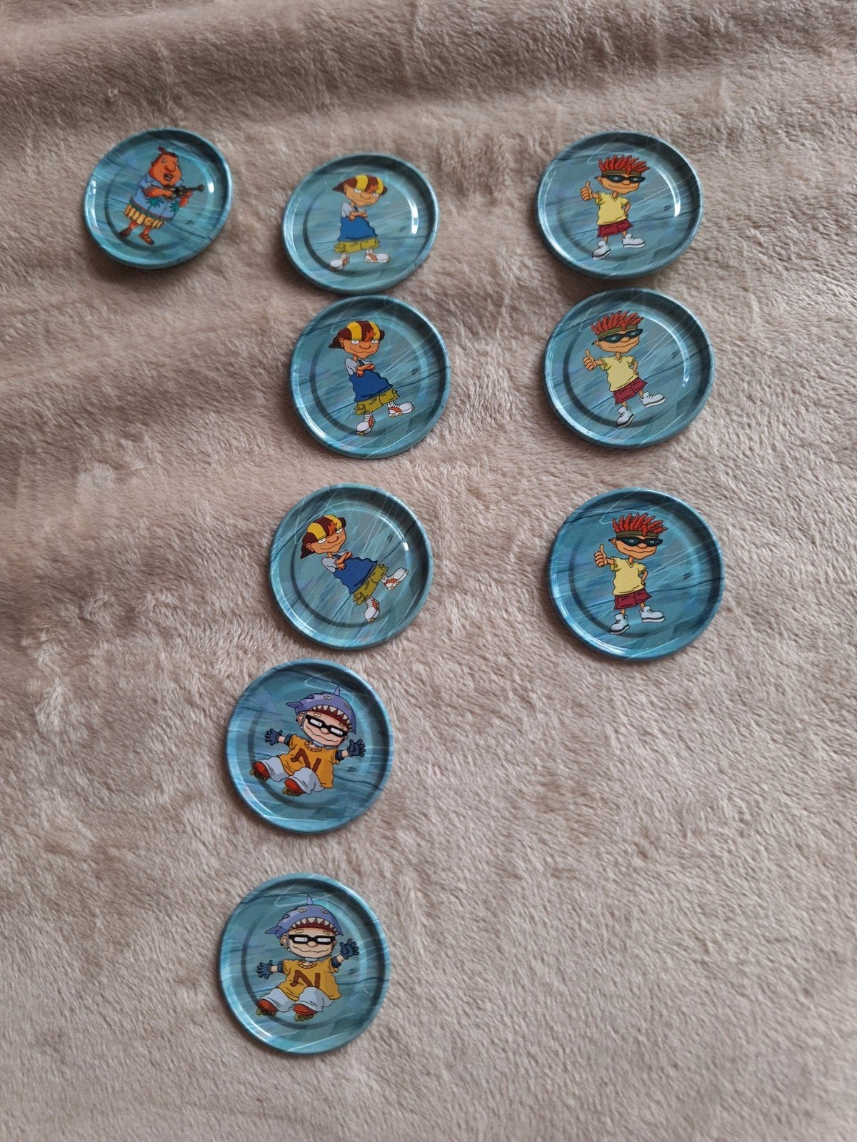 Flippo's Rocket Power - nickelodeon, Verzamelen, Ophalen, Cheetos 24 Game, Losse flippo's