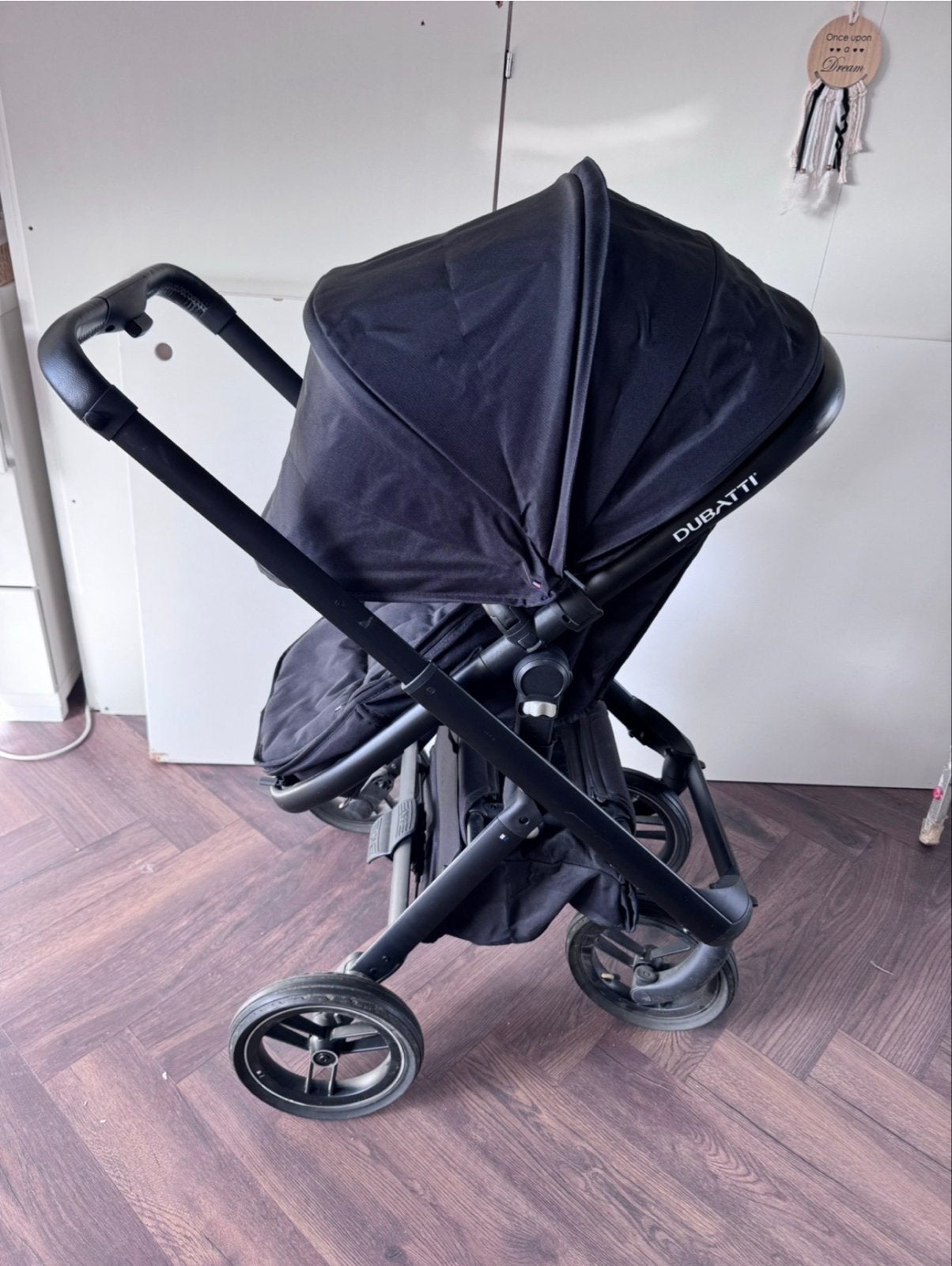 Dubatti kinderwagen compleet met reiswieg en zitje, Overige merken, Gebruikt, Ophalen of Verzenden, Combiwagen