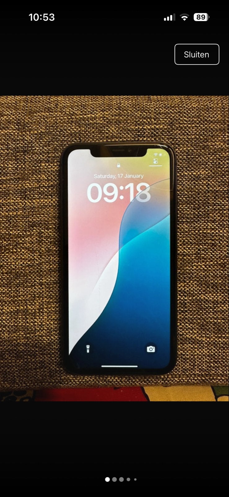 iPhone 11 Zwart - Goede staat, batterij 75%, Telecommunicatie, Mobiele telefoons | Apple iPhone, Ophalen, Gebruikt, Zwart, IPhone 11