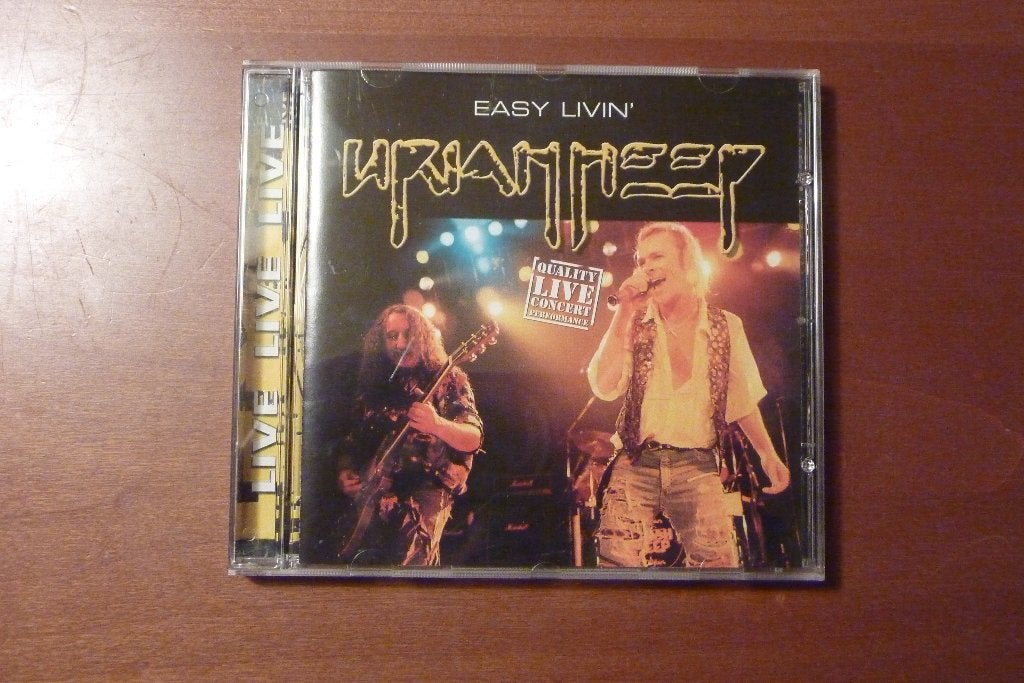 Uriah Heep - Easy Livin' (Quality Live Concert Performance), Ophalen of Verzenden, Zo goed als nieuw, Hardrock, Album