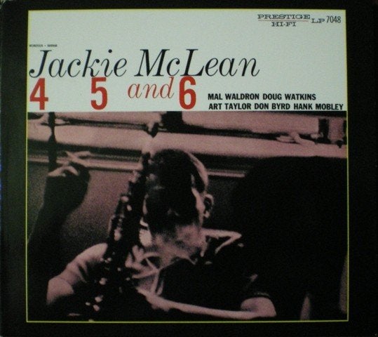 Jackie McLean – 4 5 And 6 – CD nieuw in cellofaan, Ophalen of Verzenden, Remastered, Nieuw in verpakking, Jazz