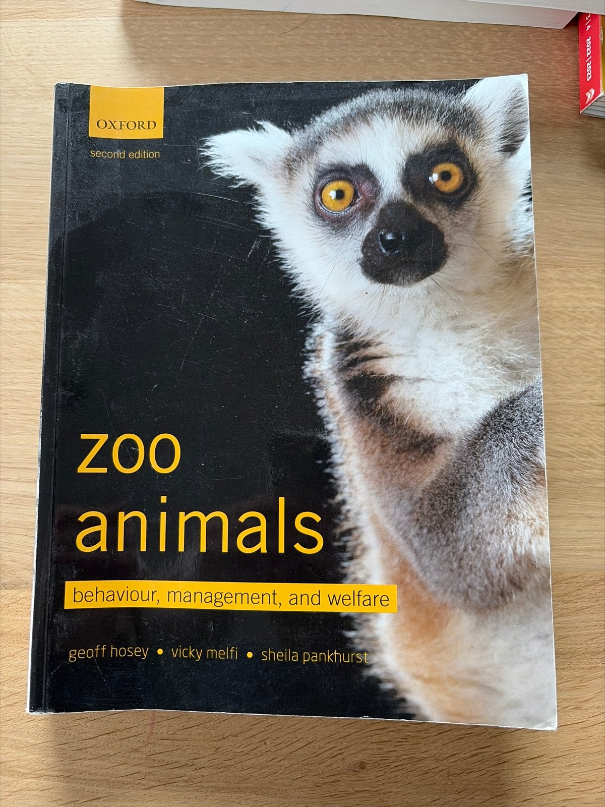 Zoo Animals: Behaviour, Management, and Welfare (2e editie), Ophalen of Verzenden, Beta, Zo goed als nieuw, WO