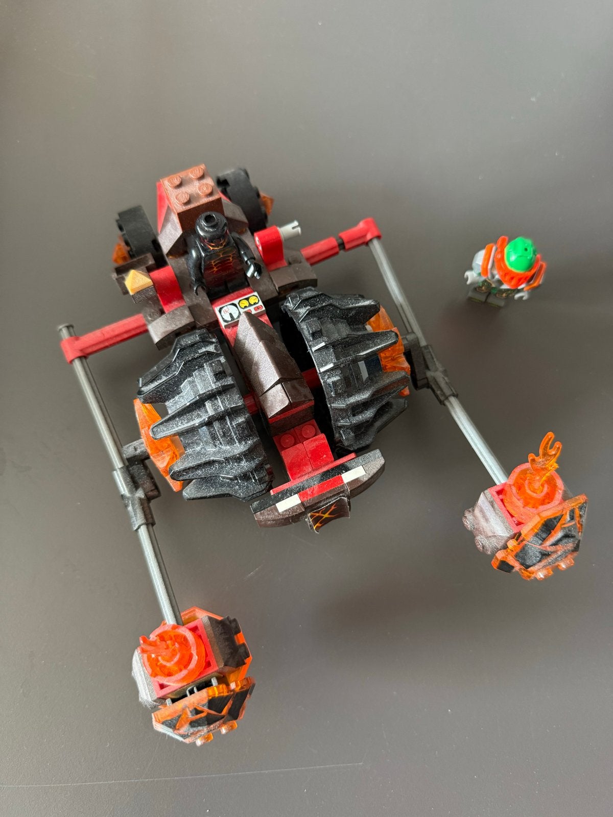 Lego Nexo Knights 70313 Moltor's Lavastamper, Gebruikt, Lego, Ophalen of Verzenden, Inclusief instructies